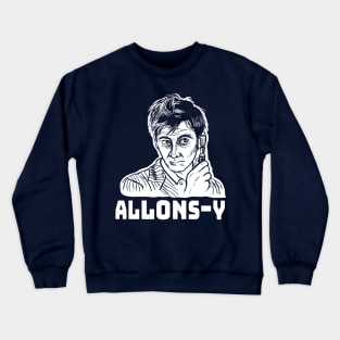 Doctor Who - Allons-y 10th Doctor Crewneck Sweatshirt